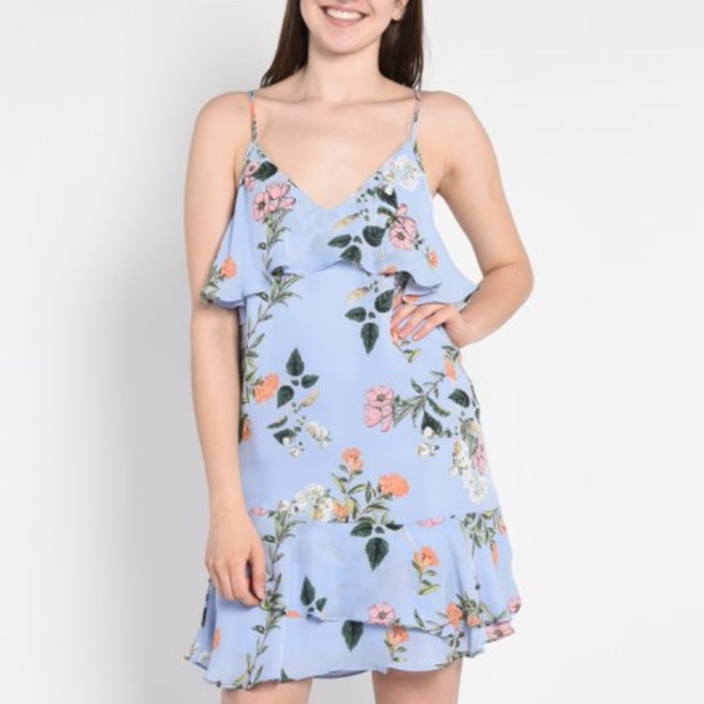 Parker Floral Print Dress Size Small